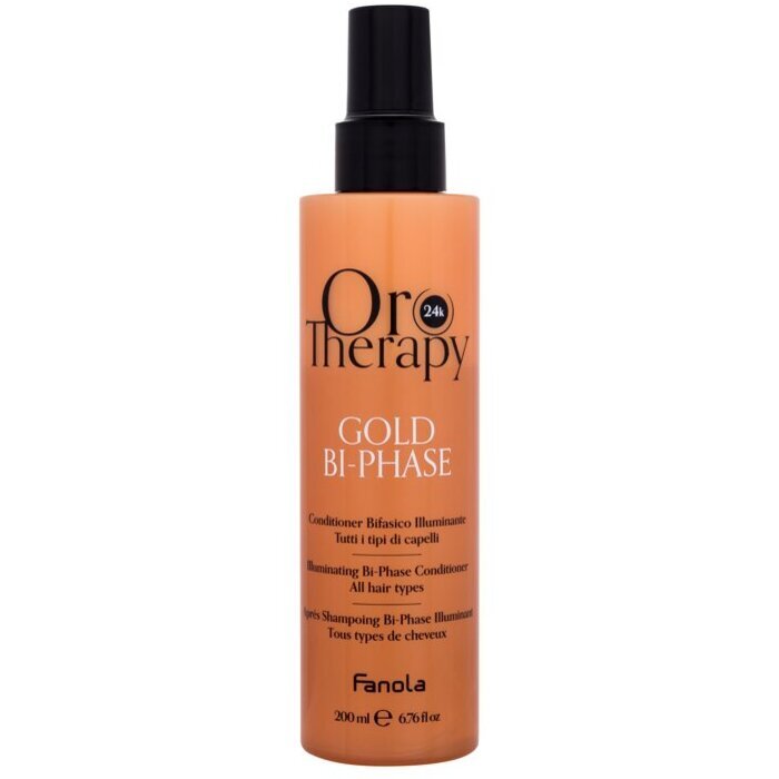 Fanola Oro Therapy 24k Gold Bi-phase Conditioner 200ml