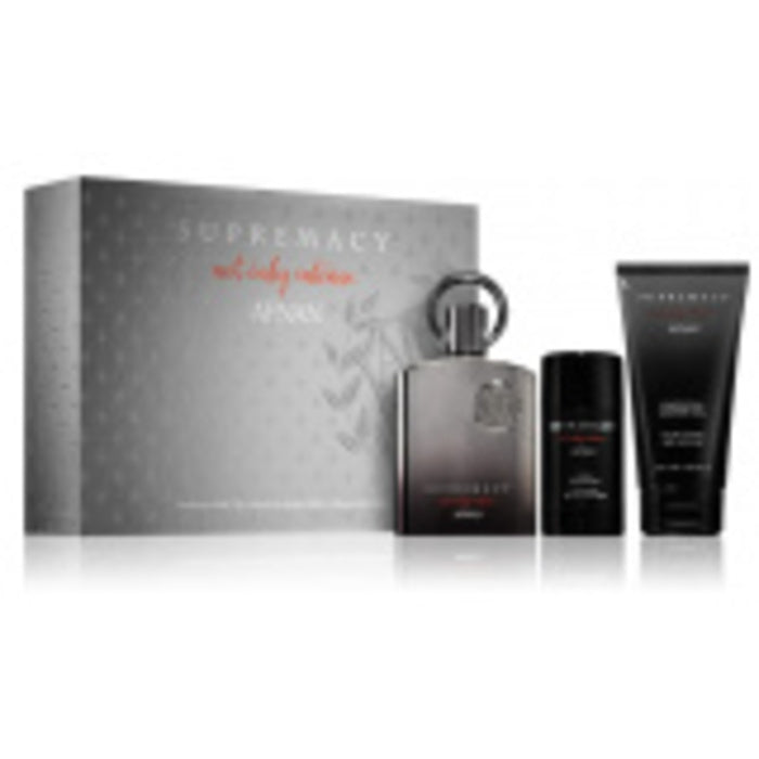 Afnan Supremacy Not Only Intense Extrait De Parfum Gift Set 100ml After Shave Balm 150ml And Shower Gel 150ml 100ml