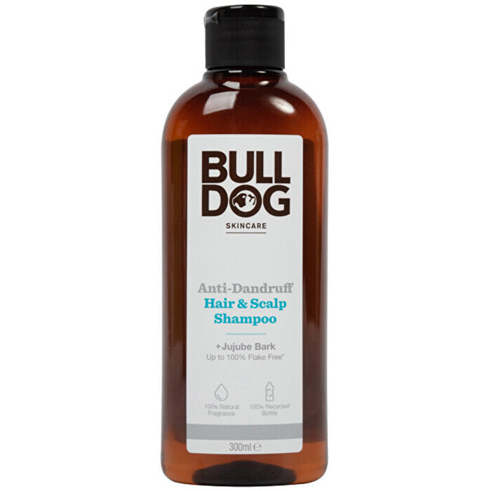 Bulldog Anti-dandruff Hair & Scalp Shampoo & Jujube Bark 300ml