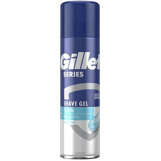 Gillette Series Sensitive Eucalyptus Cooling Shave Gel 200ml