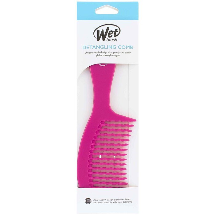 Wet Brush Detangling Comb Pink