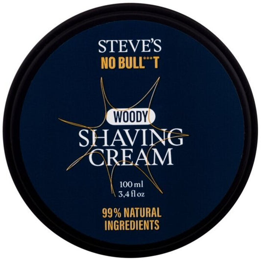 Steves No Bull***T Woody Shaving Cream 100ml