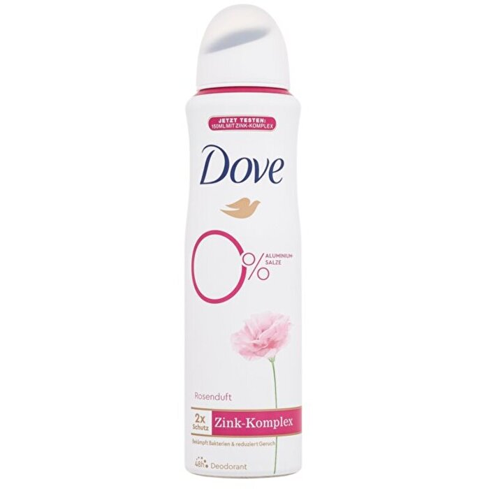 Dove 0% Alu Rose 48h Deodorant 150ml