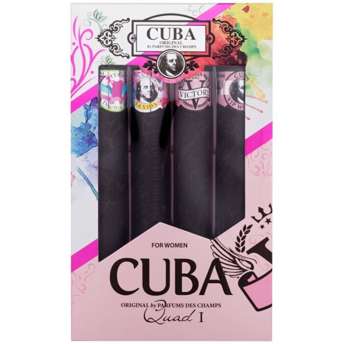 Cuba Quad I Gift Set For Women 140ml