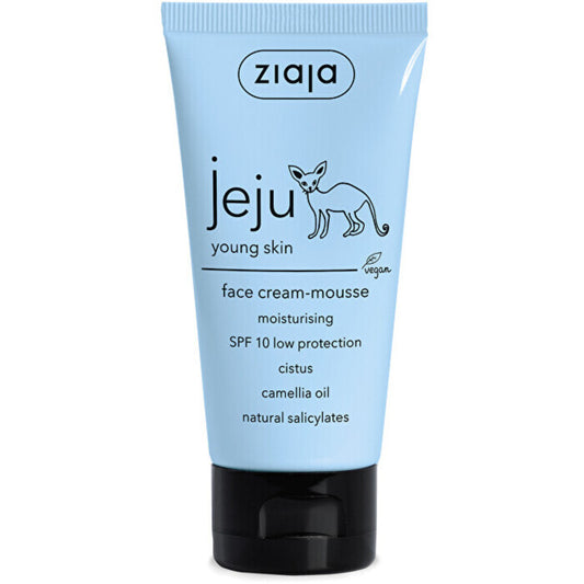 Ziaja Jeju Face Cream-mousse Spf10 50ml