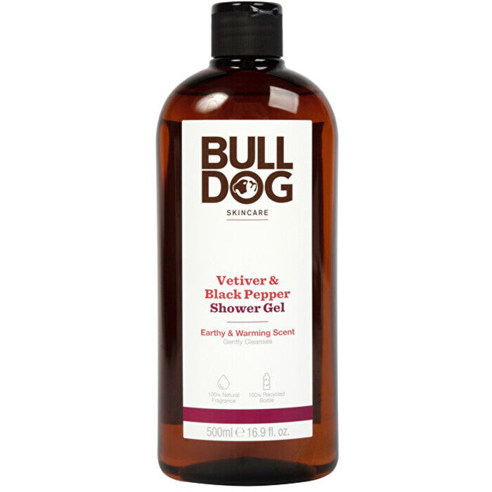 Bulldog Vetiver & Black Pepper Shower Gel 500ml