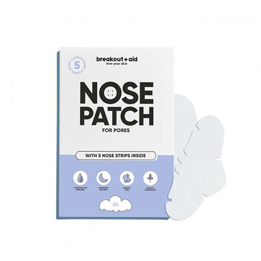 Breakout+aid Cleansing Patches For Enlarged Pores On The Nose (5 Pcs)