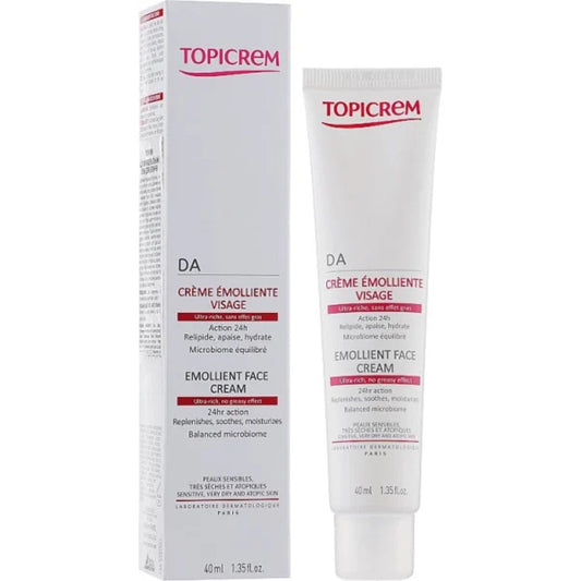 Topicrem Da Emollient Face Cream 40ml