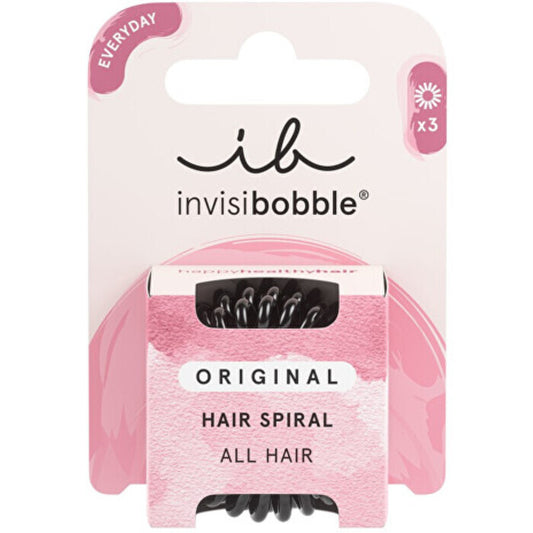 Invisibobble Original True Black 3 Pcs