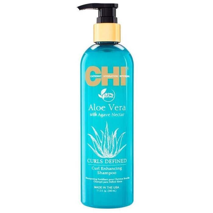 Farouk Systems Chi Aloe Vera Curls Defined Curl Enhancing Shampoo 739ml