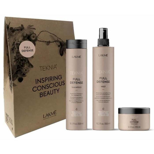 Lakme Teknia Full Defense Pack - Gift Set 850ml