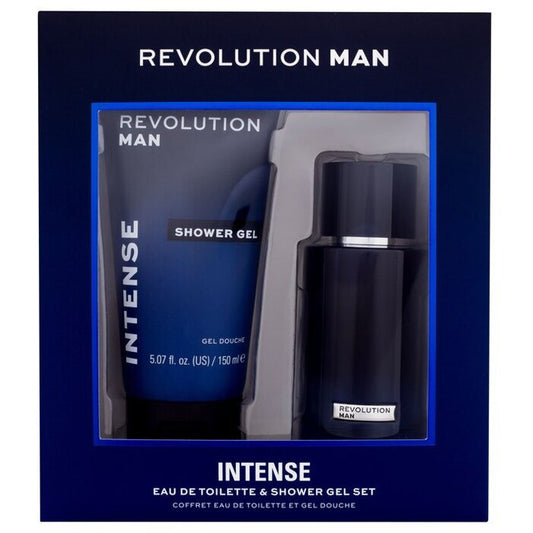 Revolution Man Intense Gift Set Eau De Toilette 100ml And Shower Gel 150ml 100ml