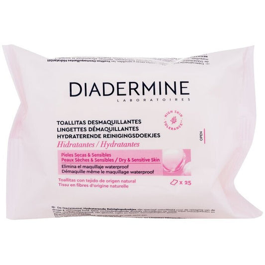 Diadermine Hydrating Cleansing Wipes 25.0ks