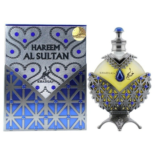 Khadlaj Hareem Sultan Blue Concentrated Perfume Oil Without Alcohol 35ml