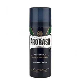 Proraso Blue Shaving Foam - Shaving Foam With Aloe Vera And Vitamin E. 300ml