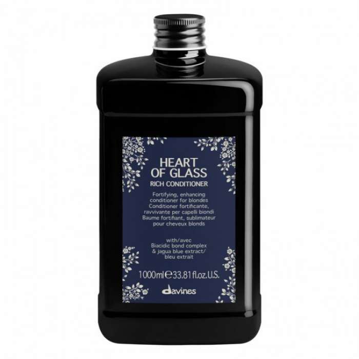 Davines Heart Of Glass Rich Conditioner ( Blond Hair ) 90ml