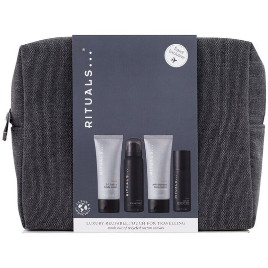 Rituals Homme Luxury Reusable Pouch For Travelling - Dárková Sada 70ml