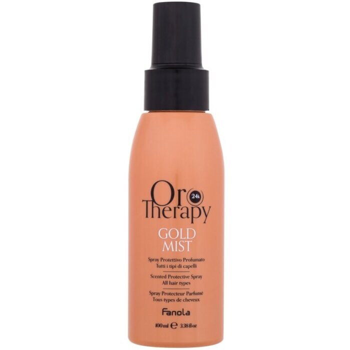 Fanola Oro Therapy 24k Gold Mist - Perfumed Protective Hair Mist 100ml