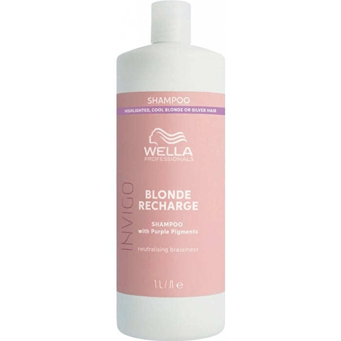 Wella Professional Invigo Blonde Recharge (color Refreshing Shampoo) 500ml