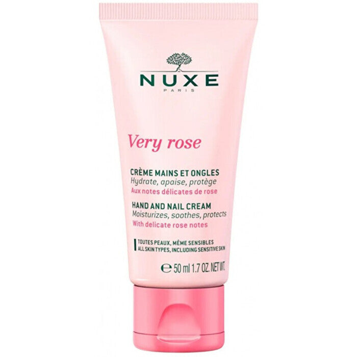 Nuxe Very Rose Hand And Nail Cream 50ml