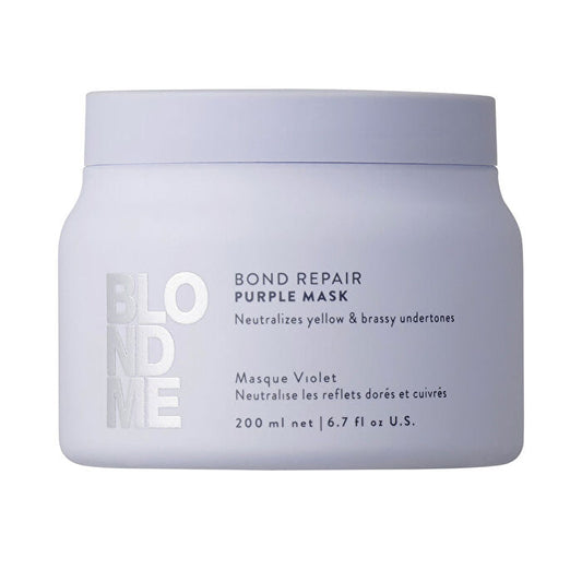 Schwarzkopf Professional Blondme Bond Repair Purple Mask - Neutralizující Maska Pro Blond Vlasy 200ml