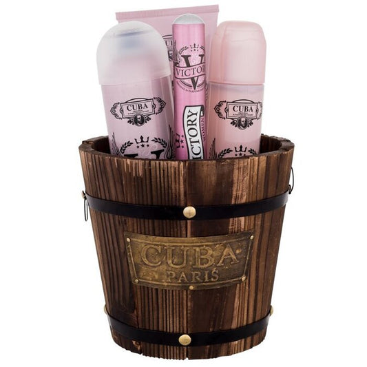 Cuba Victory Gift Set Eau De Parfum 100ml Eau De Parfum 35ml Body Spray 200ml And Body Lotion 200ml 100ml