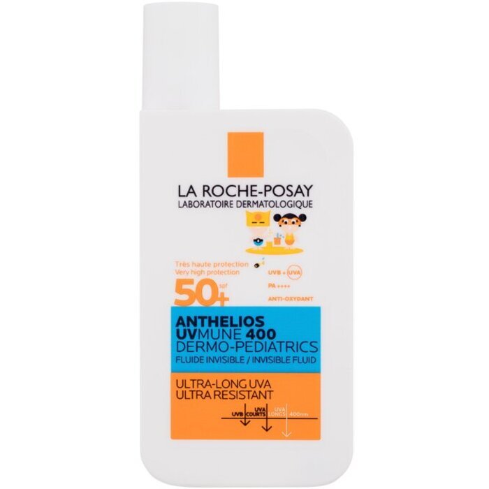 La Roche-Posay Kids Anthelios Uvmune 400 Invisible Fluid Spf50+ - Water-resistant High Uv Protection 50ml