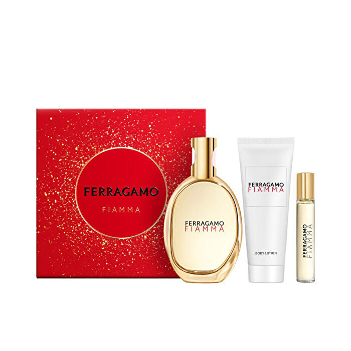 Salvatore Ferragamo Fiamma Woman Set Eau De Parfum 100ml Eau De Parfum 15ml Bl 100ml