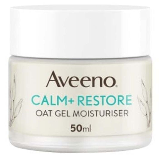 Aveeno Calm & Restore Oat Gel Moisturiser - Zklidňující A Hydratující Pleťový Gel 50ml