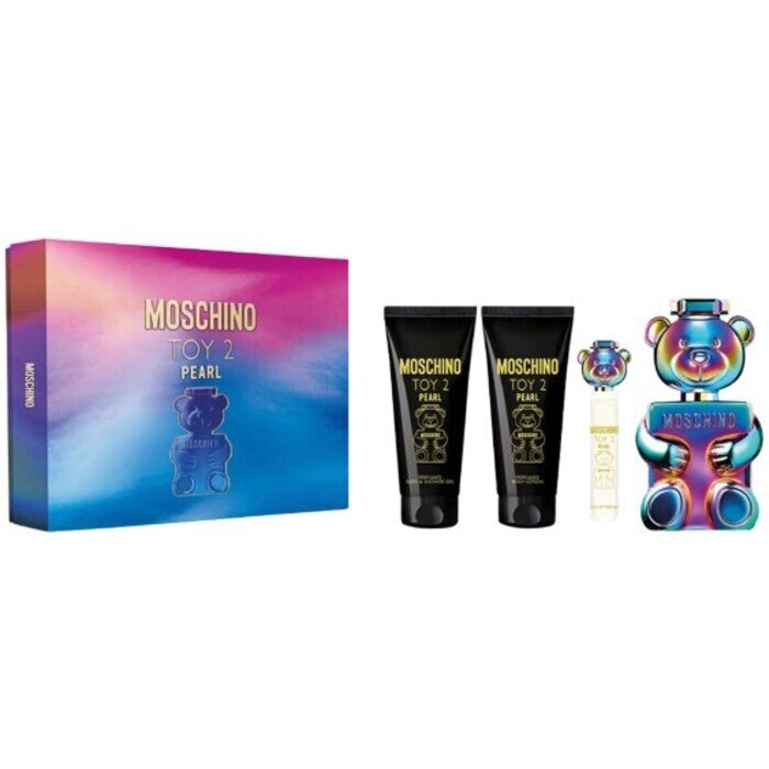 Moschino Toy 2 Pearl Gift Set Eau De Parfum 100ml Body Lotion 100ml Shower Gel 100ml And Miniature Eau De Parfum 10ml 100ml