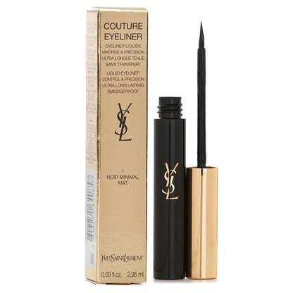 Yves Saint Laurent Couture Liquid Eyeliner - # 1 Noir Minimal Mat 2.95ml/0.09oz