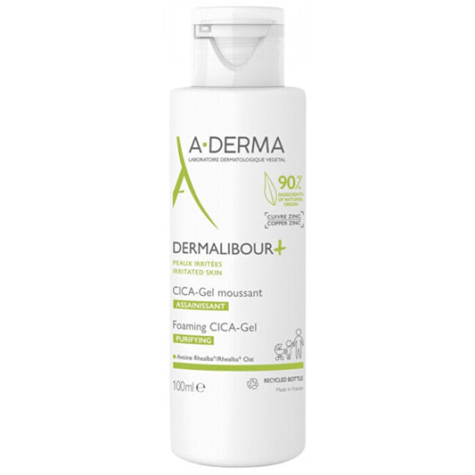 A-Derma Dermalibour+ Foaming Cica Gel - Cleansing Foaming Gel 100ml
