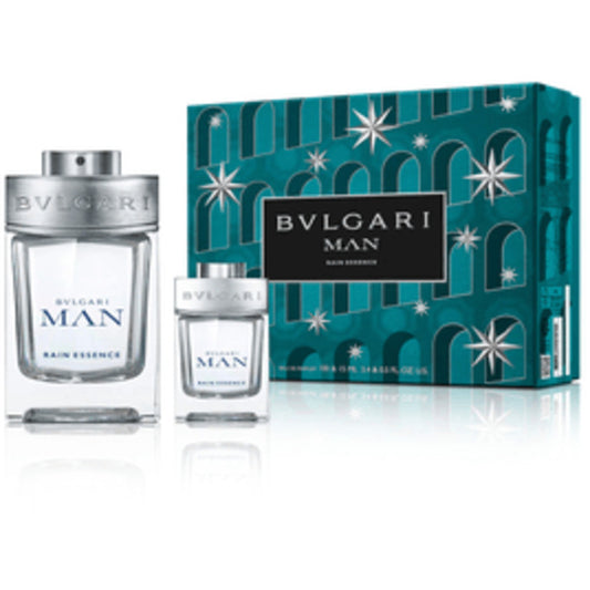 Bvlgari Man Rain Essence Gift Set Eau De Parfum 100ml And Miniature Eau De Parfum 15ml 100ml