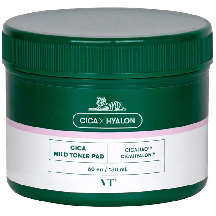 VT Cosmetics Cica Mild Toner Pad (60 Pcs) 130ml