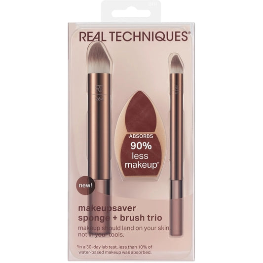 Real Techniques Makeupsaver Sponge & Brush Trio 0ml