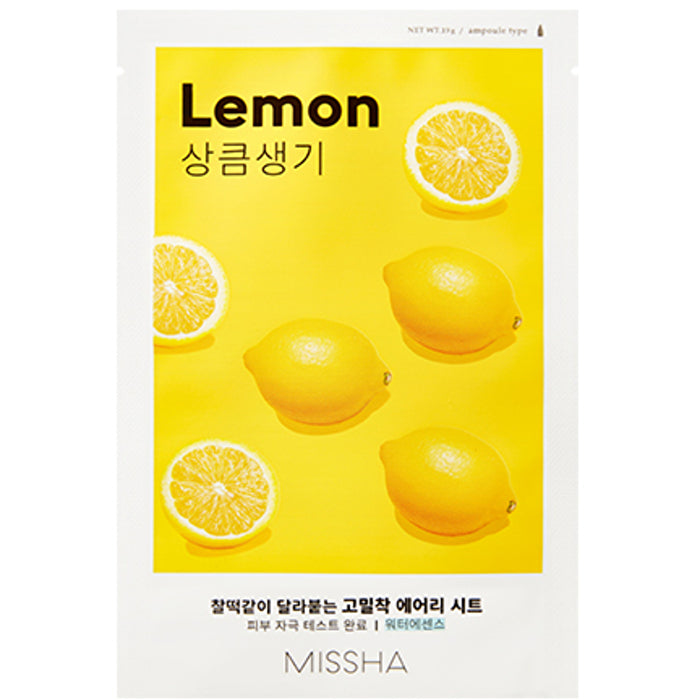Missha Lemon Airy Fit Sheet Mask 19.0g
