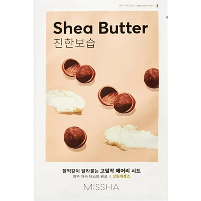 Missha Airy Fit Sheet Mask Shea Butter