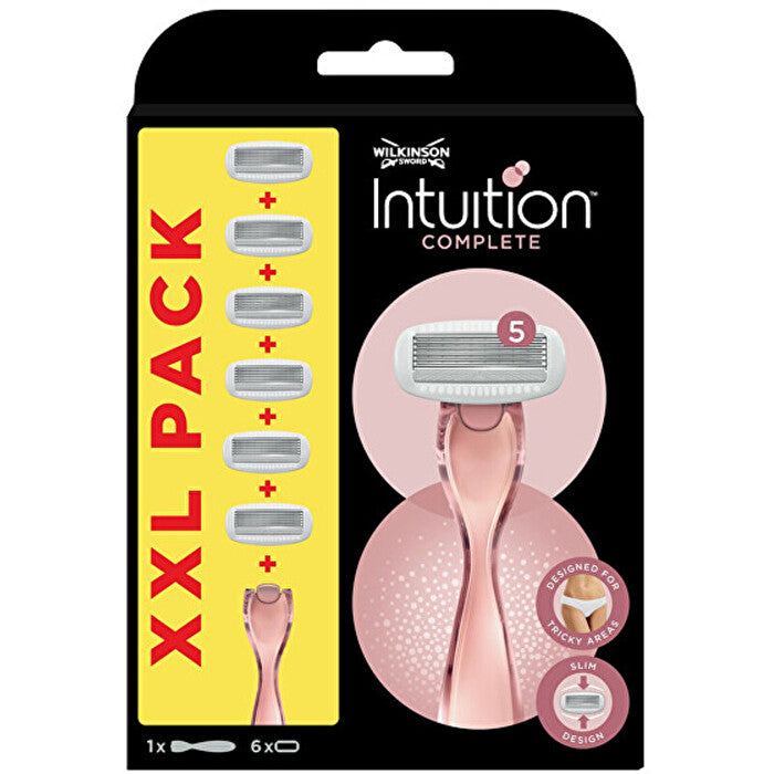 Wilkinson Sword Intuition Complete - Razor & 6 Heads