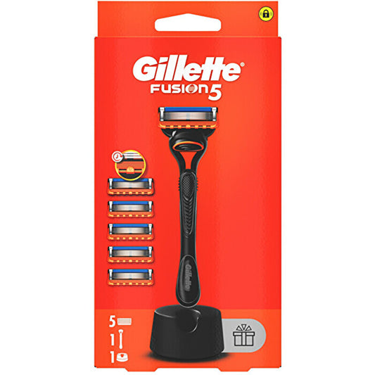 Gillette Fusion - Razor & 5 Heads