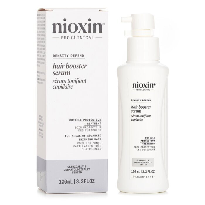 Nioxin 3D Intensive Hair Booster (Cuticle Protection Treatment For Areas Of Progressed Thinning Hair)  (Random Packaging) 100ml/3.38oz