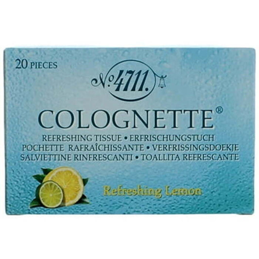 4711 Refreshing Lemon Tissues Vlhčene Ubrousky 20.0ks