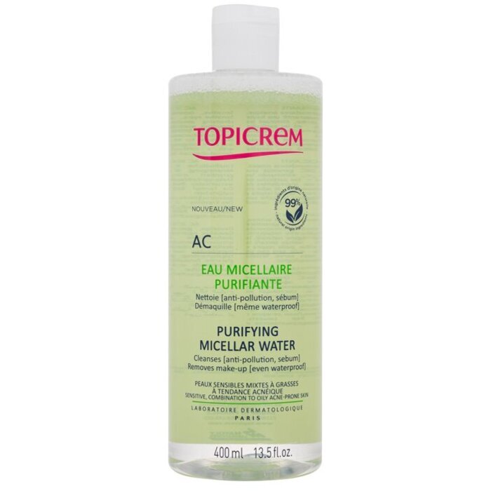 Topicrem Ac Purifying Micellar Water (combined And Oily Skin) 200ml