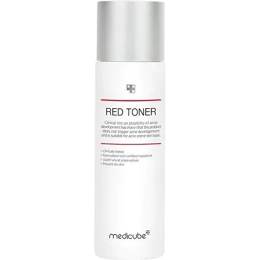 Medicube Red Toner 2.0 - Pleťove Tonikum Pro Citlivou A Problematickou Pleť 100ml