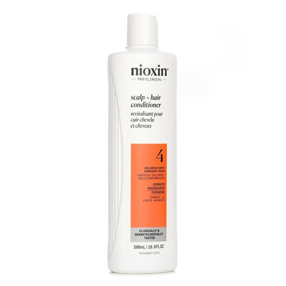 Nioxin Density System 4 Scalp Therapy Conditioner (Colored Hair, Progressed Thinning, Color Safe)  (Random Packaging) 500ml/16.9oz