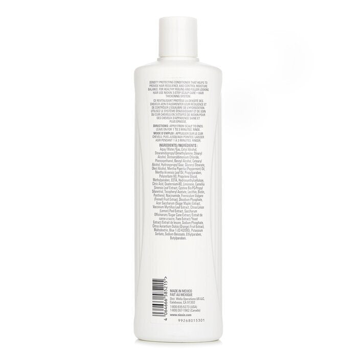 Nioxin Density System 4 Scalp Therapy Conditioner (Colored Hair, Progressed Thinning, Color Safe)  (Random Packaging) 500ml/16.9oz