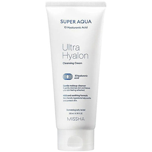 Missha Super Aqua Ultra Hyalon Cleansing Cream 200ml