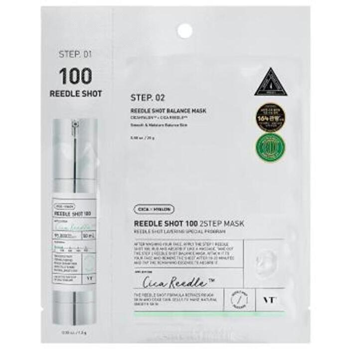 VT Cosmetics Reedle Shot 100 2 Step Mask 27ml