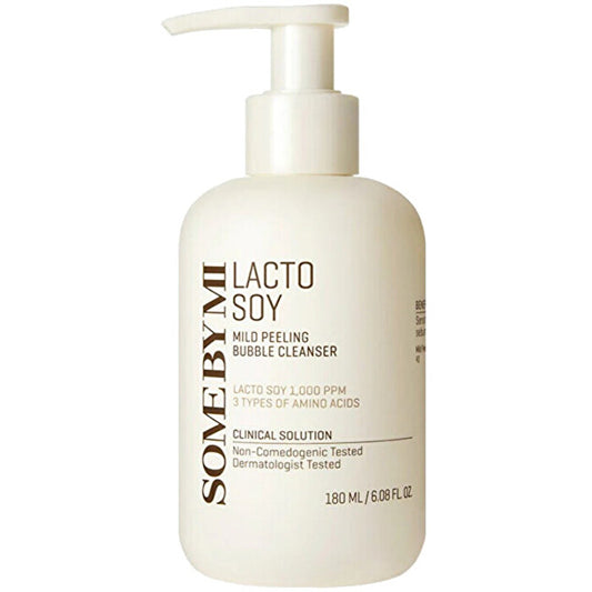Some By Mi Lactosoy Mild Peeling Bubble Cleanser - Čisticí Peelingový Gel 180ml