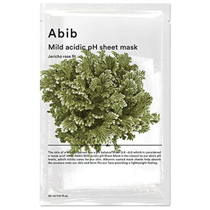 Abib Jericho Rose Fit Mild Acidic Ph Sheet Mask - Hydratační Plátýnková Maska 30ml