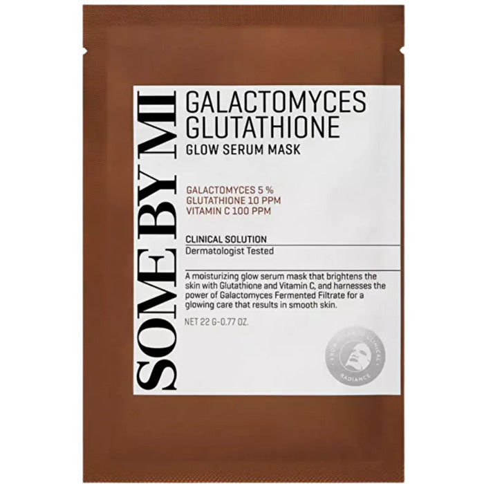 Some By Mi Galactomyces Glutathione Glow Serum Mask - Sensitive And Dry Skin 22.0g